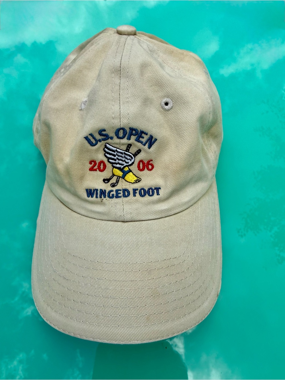 U.S. Open Winged Foot 2006 Cream‎ Golf Hat